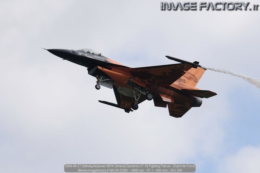 2009-06-27 Zeltweg Airpower 0874 General Dynamics F-16 Fighting Falcon - Dutch Air Force